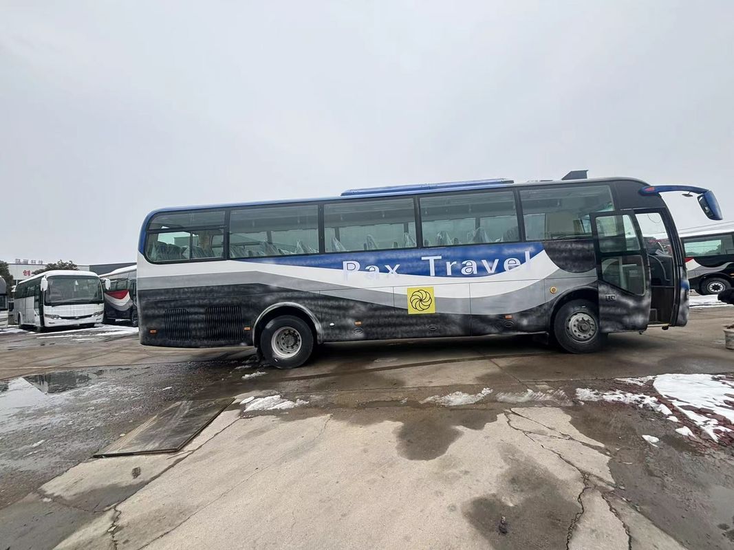 Autobus de transporte urbano de segunda mão Autobuses de autocarros de segunda mão de 20 a 70 lugares com capacidade de motor de 8L