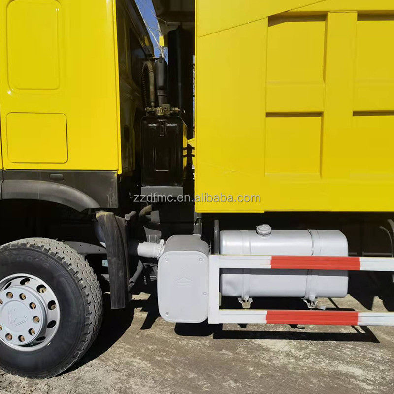 Carrinho de descarga HOWO 6X4 totalmente reformado com 371 CV e combustível diesel