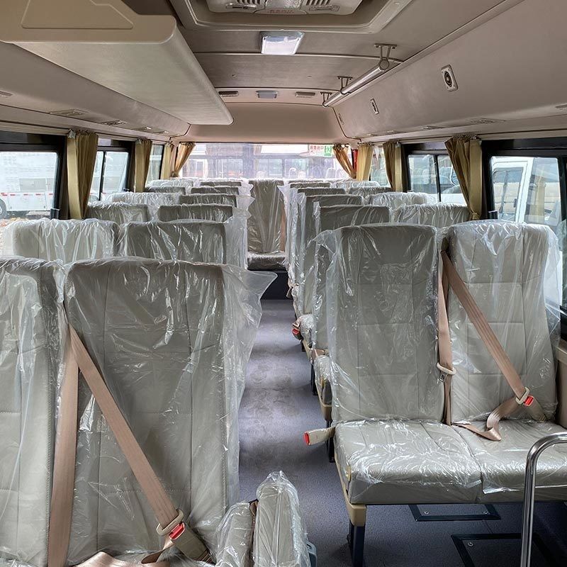 Ônibus turístico de luxo de segunda mão 2023 Toyo ta Coaster 30 lugares LHD RHD Motor diesel