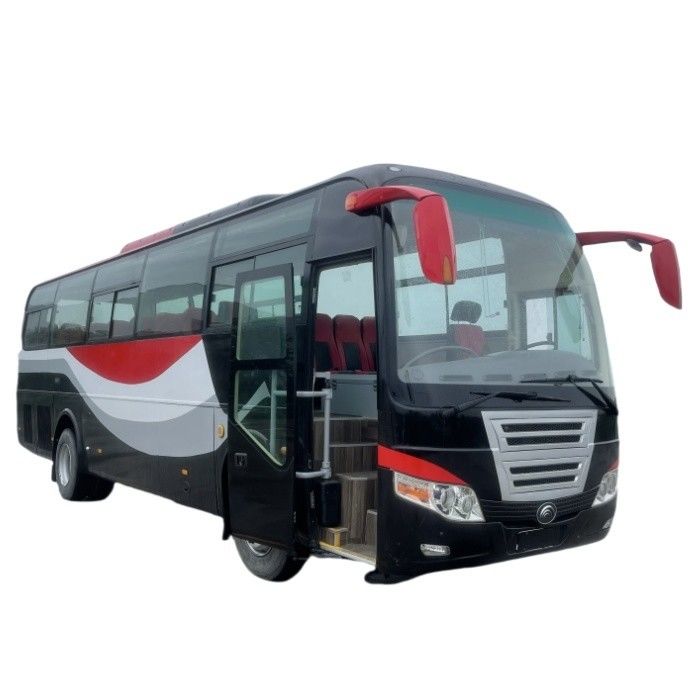 Ônibus Youtong usado 65 lugares Ônibus diesel de 12 metros com direção direita e direção hidráulica