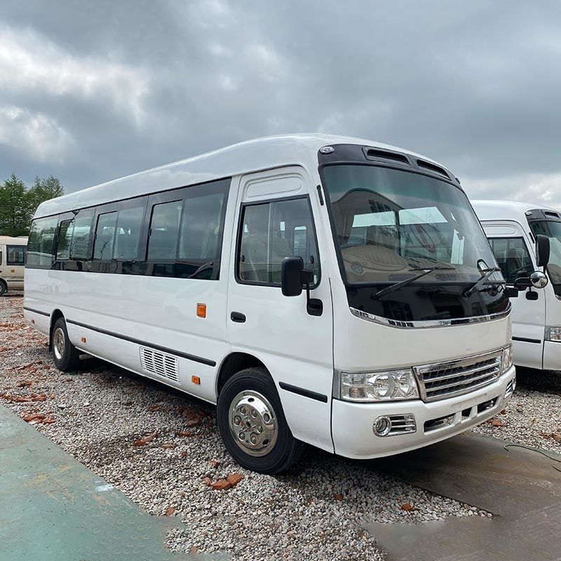 Velocidade máxima 100 km/h Passenger Van Coaster 31 lugares mini BUS para transporte de eventos
