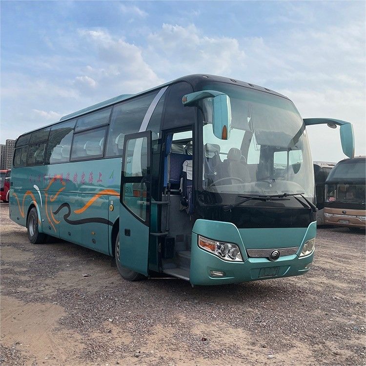 Sistema de freio de tambor traseiro de disco dianteiro de 50 a 60 lugares ônibus Yutong para viajar no mercado de Gana