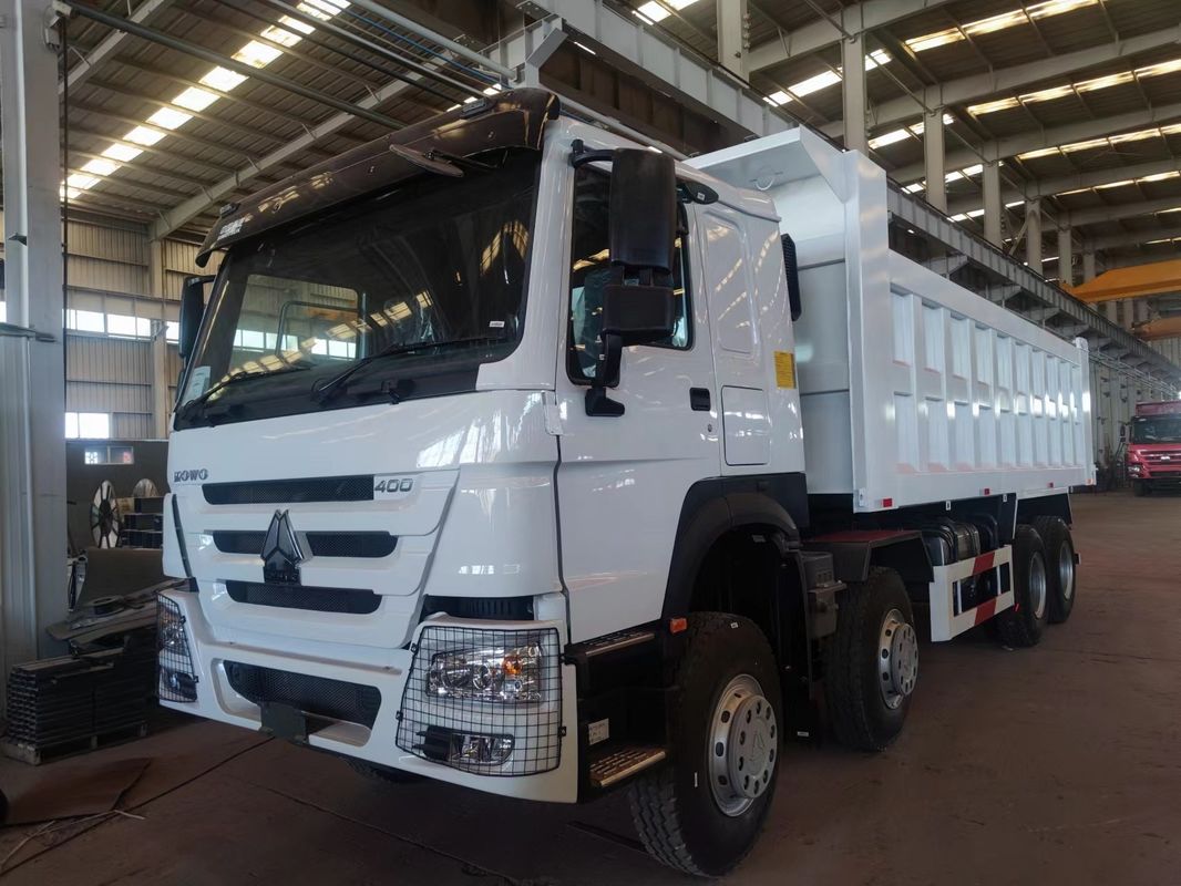 400HP 16 rodas 8x4 camião de descarga pesado carregador de descarga carregador de descarga máximo potência de cavalo 400ps diesel