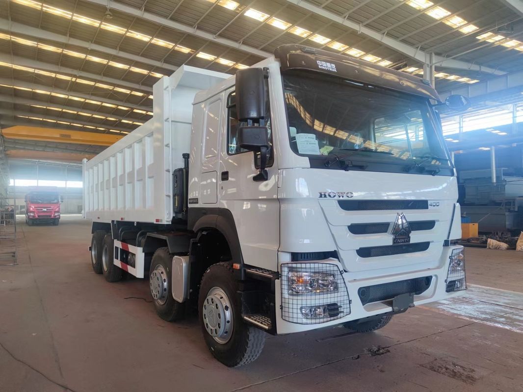 400HP 16 rodas 8x4 camião de descarga pesado carregador de descarga carregador de descarga máximo potência de cavalo 400ps diesel