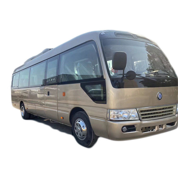 26-28 Assentos Autobus turístico de luxo Toyota Coaster para viagens confortáveis e elegantes