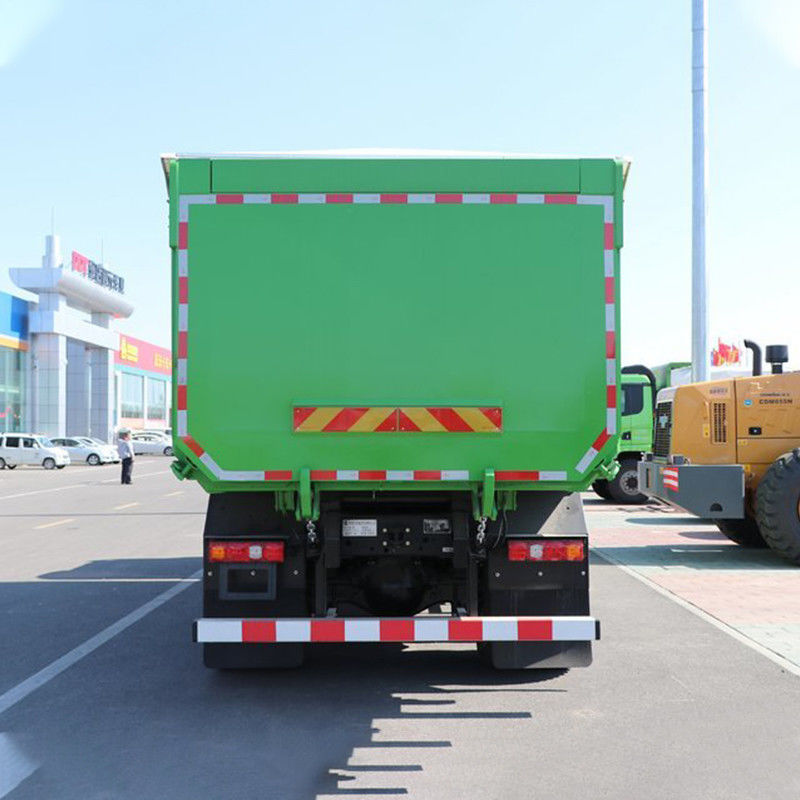 400 hp 6X4 5.8m Shacman Dump Truck com câmera traseira e 5.8 * 2.35 * 1.5m dimensão do tanque de carga