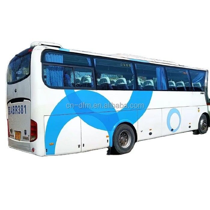Yutong 54 lugares ônibus diesel em branco Grande desempenho e eficiência de combustível