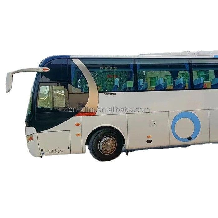 Yutong 54 lugares ônibus diesel em branco Grande desempenho e eficiência de combustível