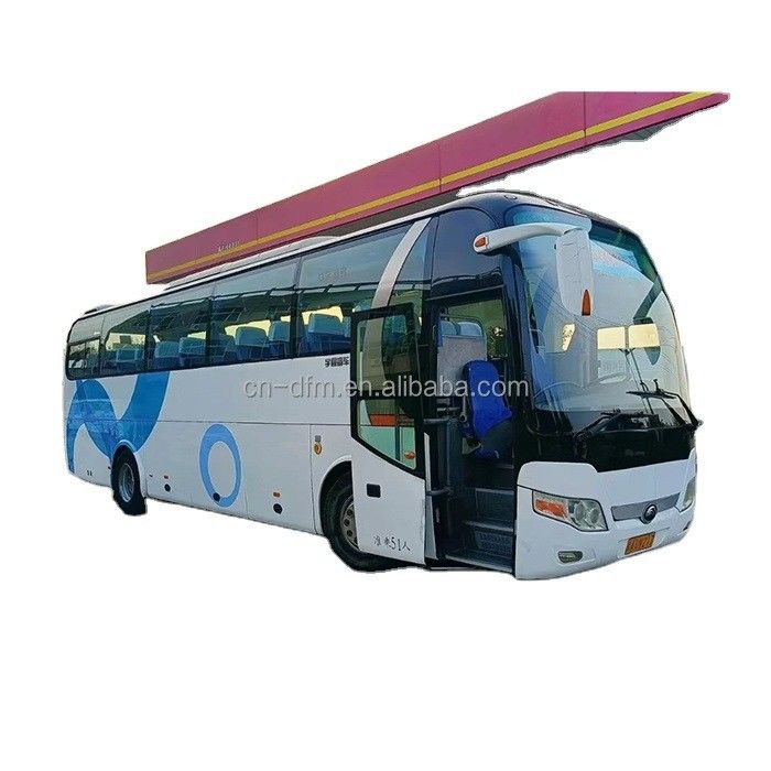Yutong 54 lugares ônibus diesel em branco Grande desempenho e eficiência de combustível