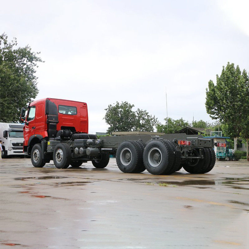 8x4 roda motriz segunda mão Howo Dump Truck 440hp Euro2 Euro3 8m 12F Transmissão
