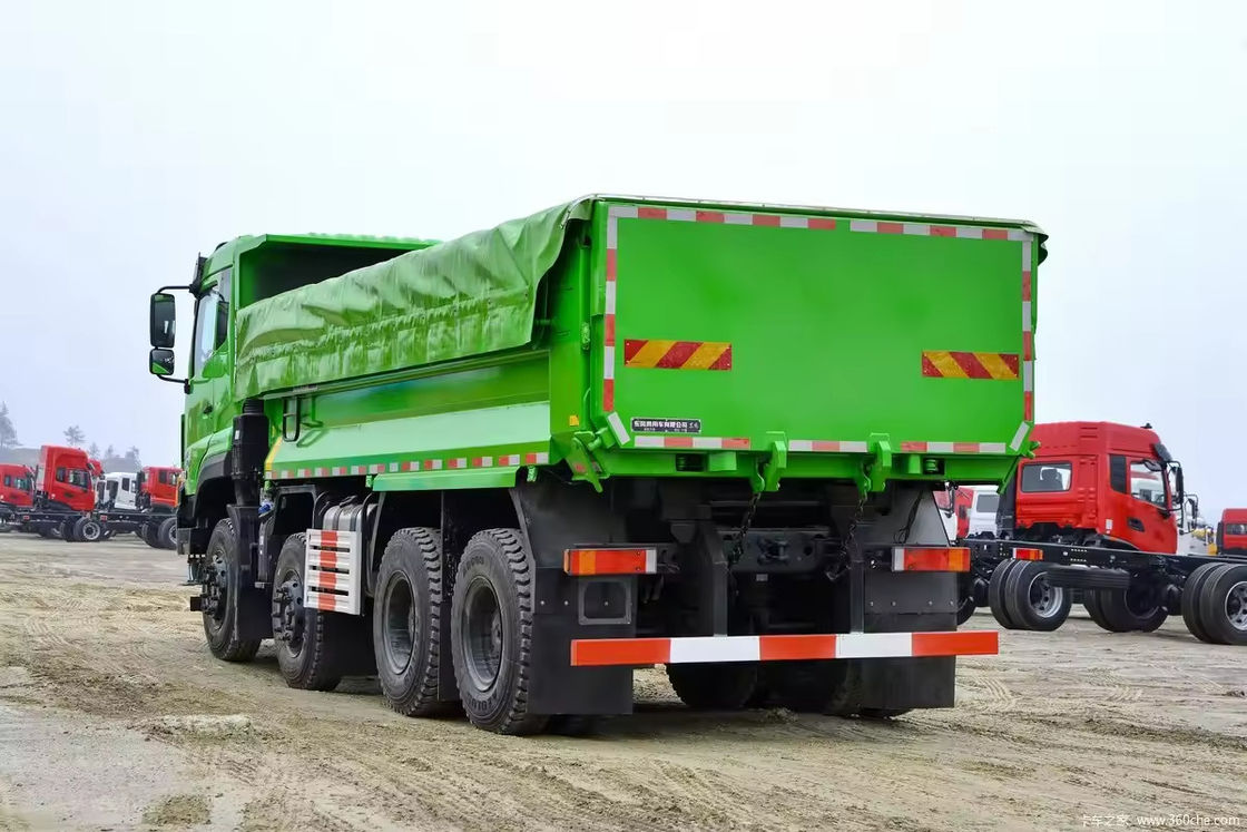 12 Wheeler 35 Ton 600hp Dongfeng camião de descarga para areia solo pedra transporte Tipper