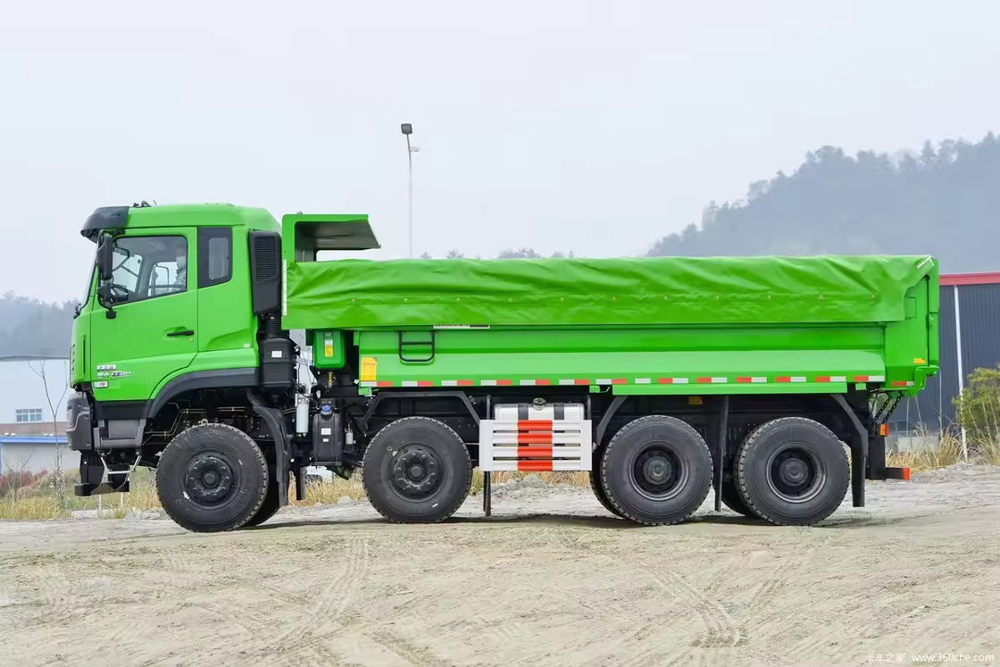 12 Wheeler 35 Ton 600hp Dongfeng camião de descarga para areia solo pedra transporte Tipper