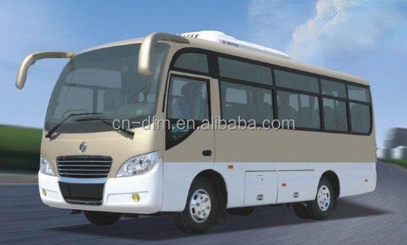 Autobus de 30 lugares Dongfeng Coaster com Euro 4 emissões padrão e 3000kg peso no limite