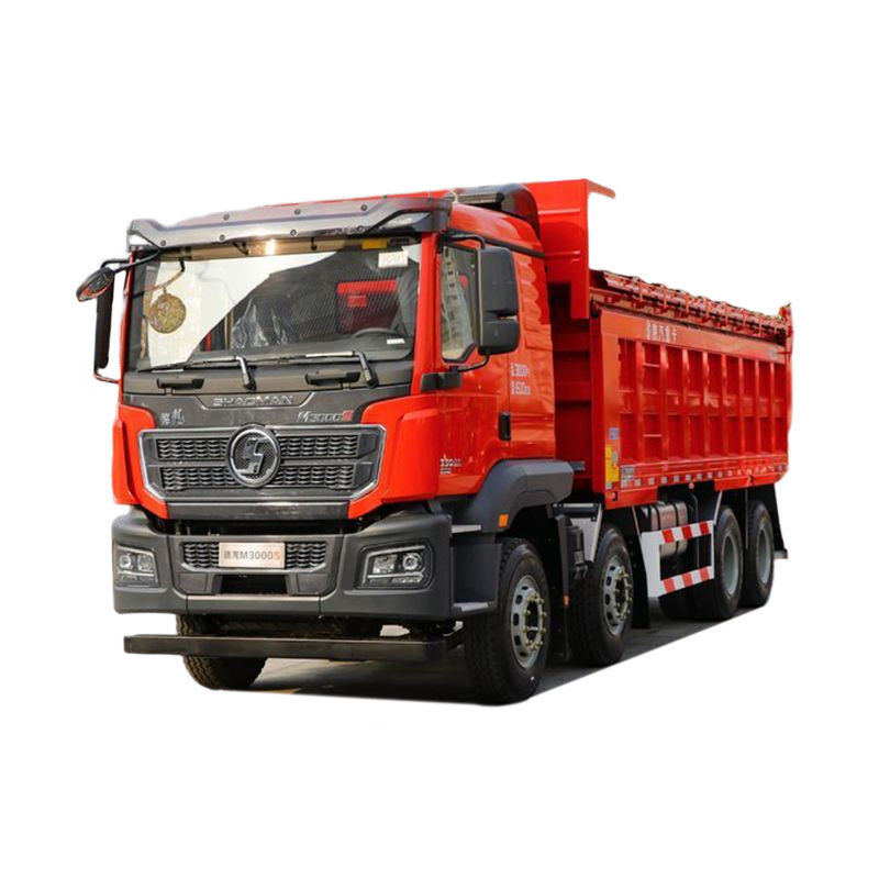 350 hp 8x4 6.8m Shacman Dump Tipper Truck com 12 pneus e Euro 2 padrão de emissões