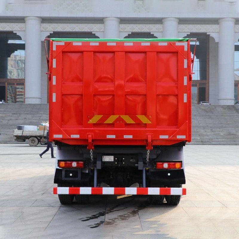 350 hp 8x4 6.8m Shacman Dump Tipper Truck com 12 pneus e Euro 2 padrão de emissões