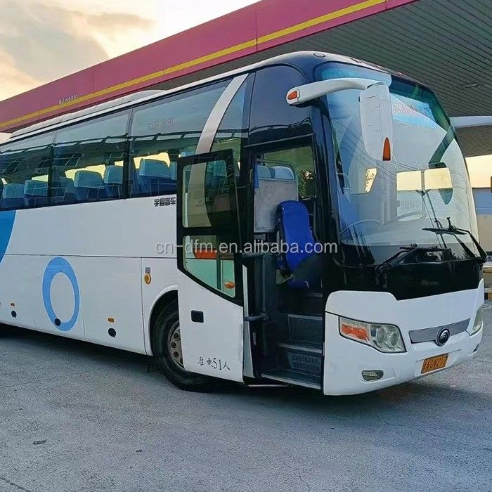 Yutong Usado Ônibus de 54 lugares Direção esquerda Autocarros com velocidade máxima de 90 km / h e 2 airbags