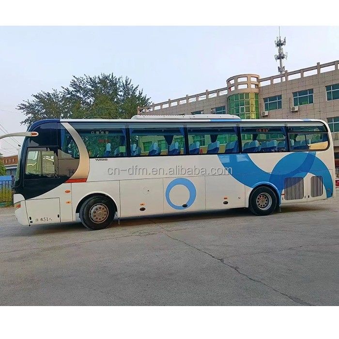 Yutong Usado Ônibus de 54 lugares Direção esquerda Autocarros com velocidade máxima de 90 km / h e 2 airbags