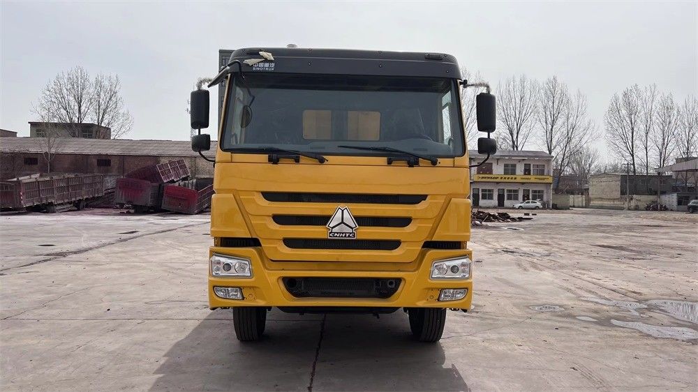 6X4 Wheel Drive SINOTRUK Howo Mining 20 Ton 25 Ton 371hp caminhão de despejo caminhão de lixo usado