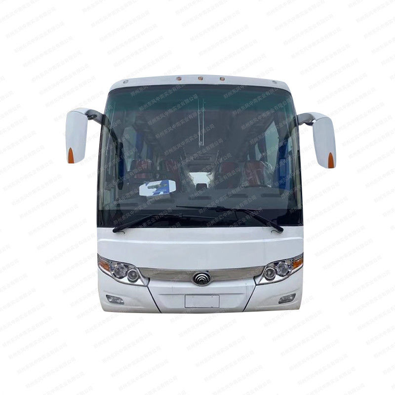 Boa condição 50 lugares Luxo LHD autocarro usado com capacidade de motor 4L e assentos