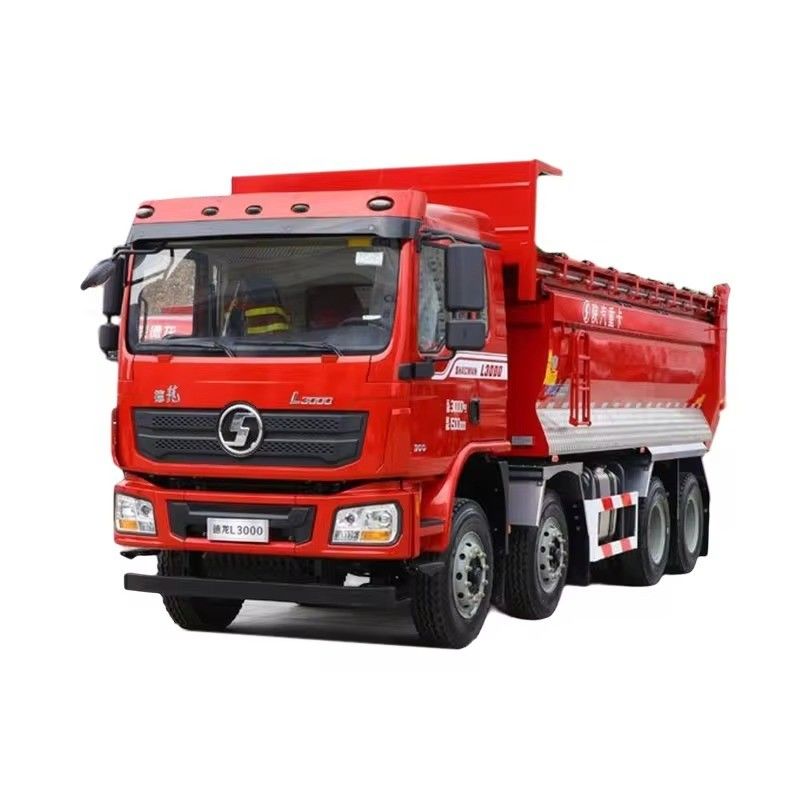 Direção à esquerda 30cbm caminhão de despejo caminhão usado Shacman F3000 8*4 12 rodas Euro 2