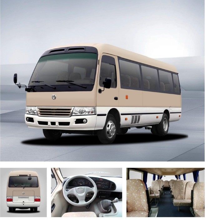 Torque máximo 340Nm/rpm 22 lugares ônibus de montanha-russa 7,7m motor diesel motor dianteiro ônibus de direção esquerda