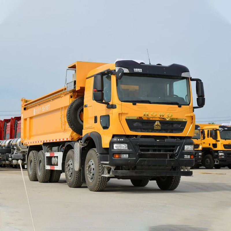 440 HP 8x4 6,5m HOWO Dump Truck com tanque de carga comprimento de 6,2-8m e motor MC11.44-60