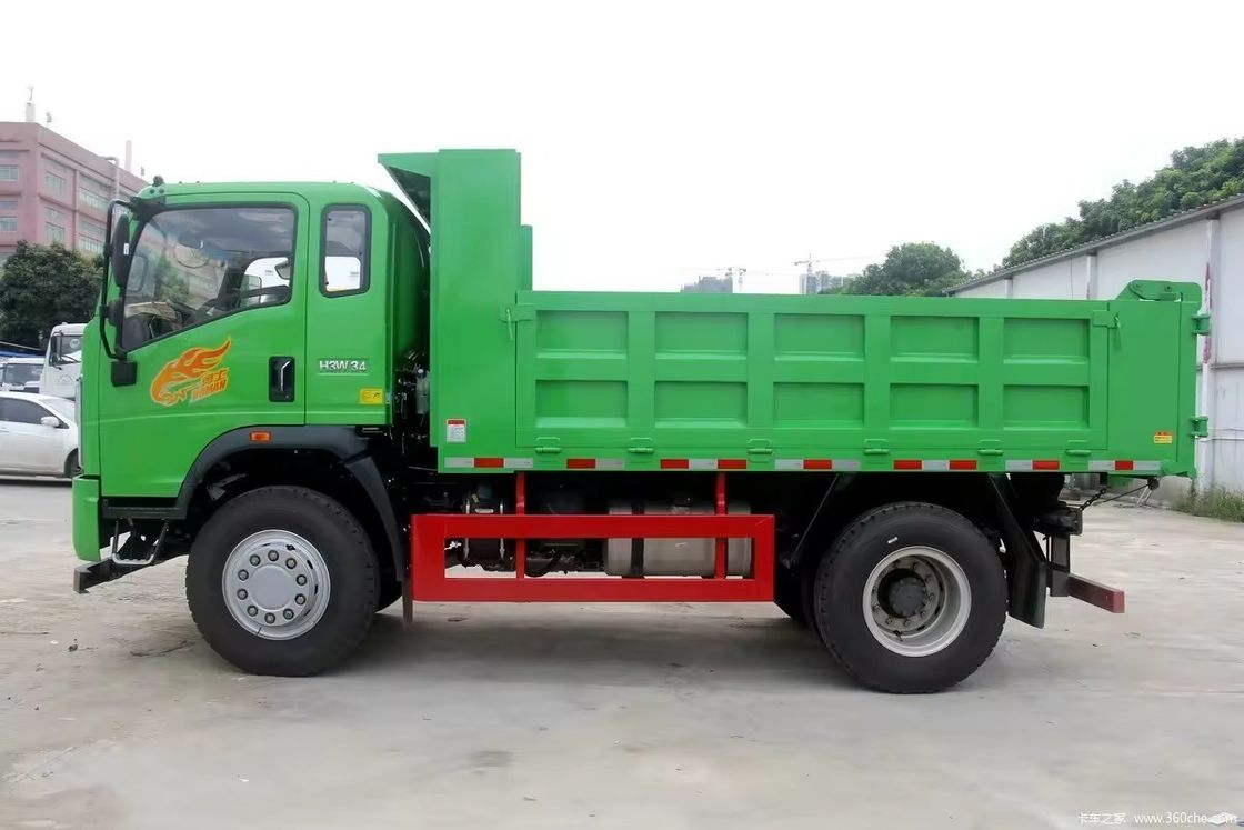 HW76 Cabina 6 rodas 4x4 4x2 3 5 8 10 toneladas Motor diesel Lhd Rhd Mini Dump Tipper Truck