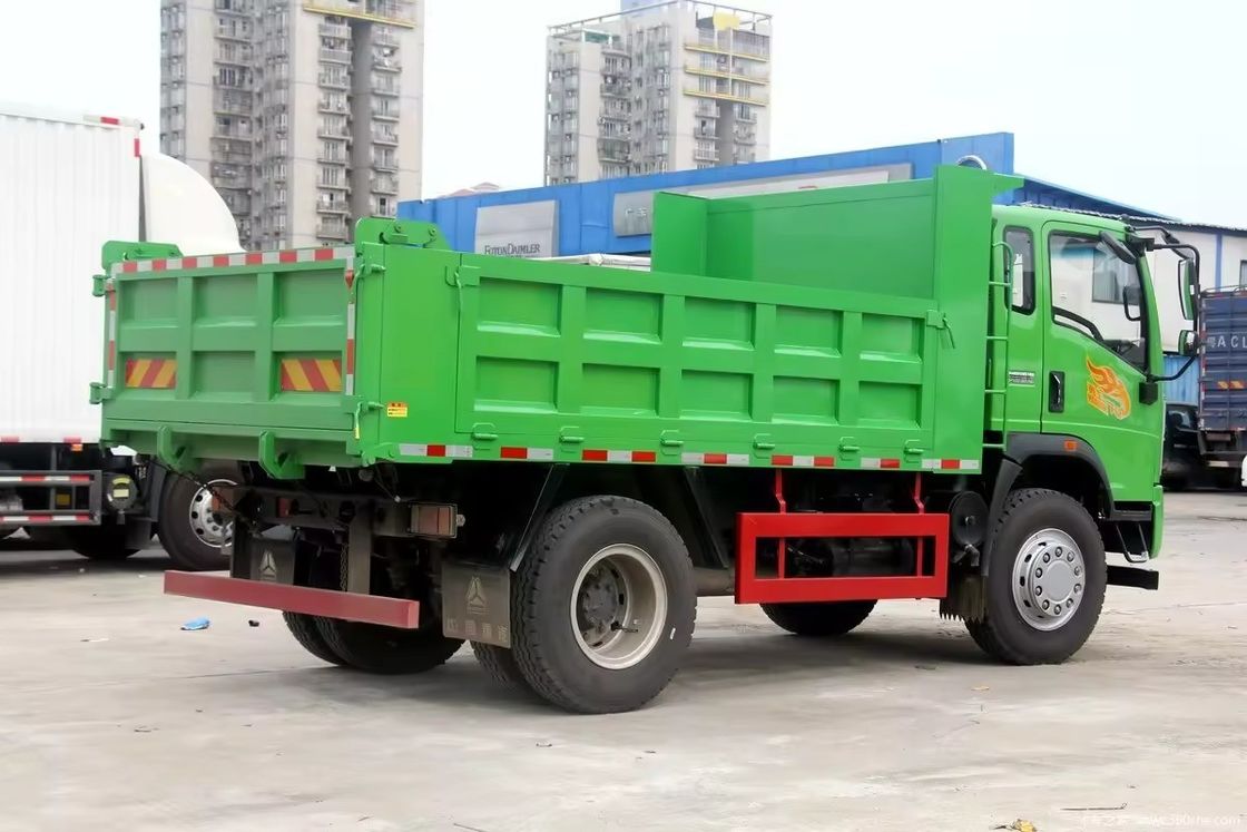 HW76 Cabina 6 rodas 4x4 4x2 3 5 8 10 toneladas Motor diesel Lhd Rhd Mini Dump Tipper Truck