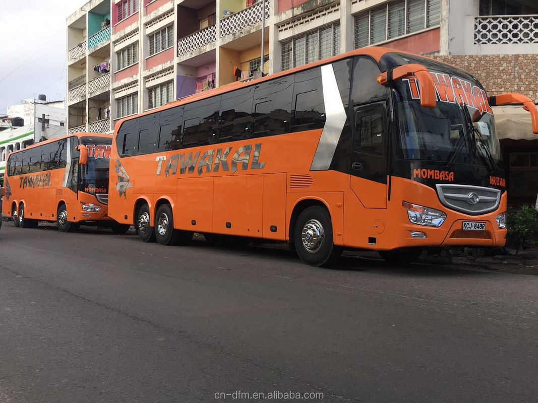 Fornecimento direto de ônibus de autocarro diesel de 50 lugares com alta capacidade e pneus de duas moedas