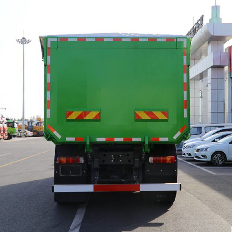 Usado 400HP 6x4 5.6m HOWO Dump Truck com câmera traseira e construção durável
