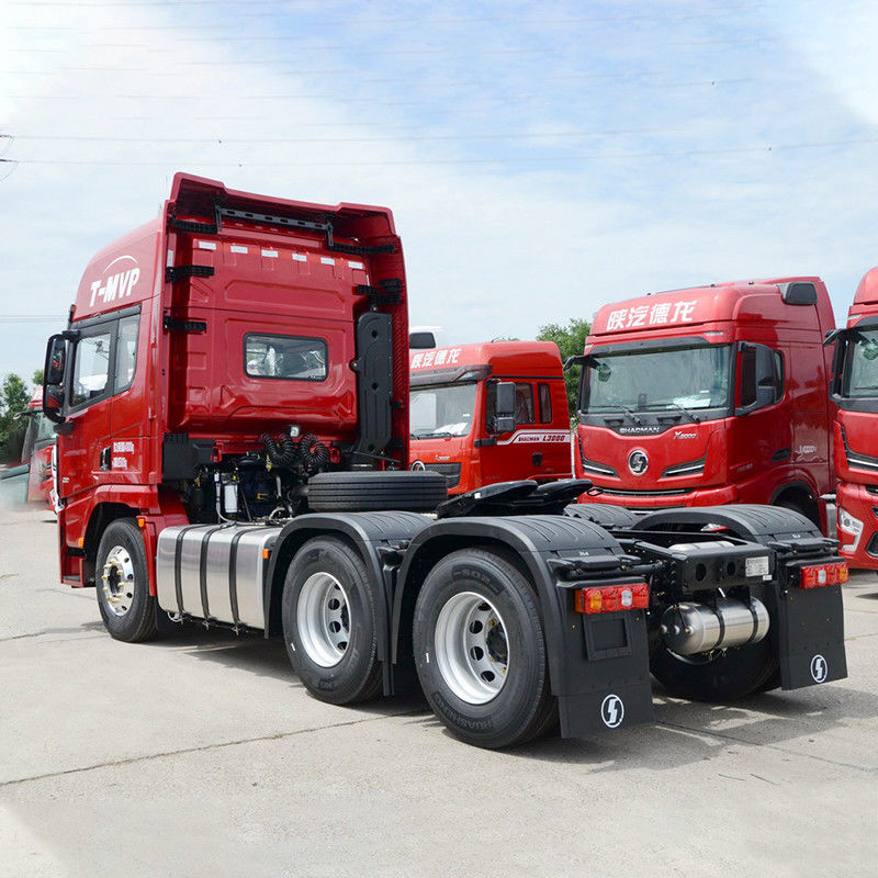 Combustível diesel Tipo 480hp 6x4 Shacman caminhão-trator com binário máximo Nm de 2000-2500Nm