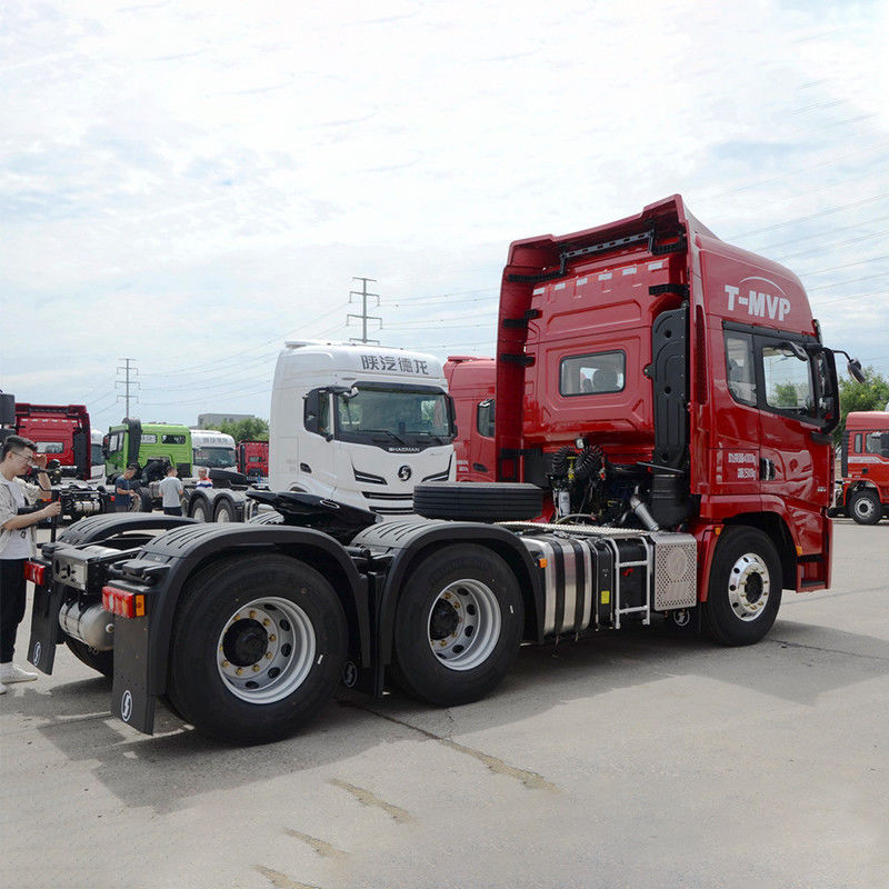 Combustível diesel Tipo 480hp 6x4 Shacman caminhão-trator com binário máximo Nm de 2000-2500Nm