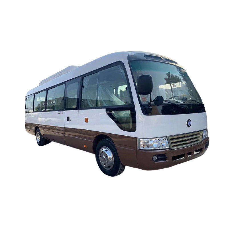 LHD 30 lugares usados Toyo Ta Coaster Bus com boas condições e Euro 3 padrão de emissões