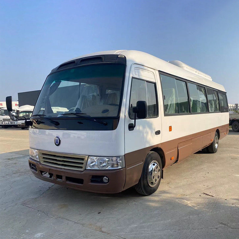 LHD 30 lugares usados Toyo Ta Coaster Bus com boas condições e Euro 3 padrão de emissões