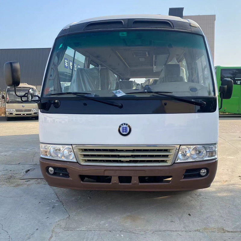 LHD 30 lugares usados Toyo Ta Coaster Bus com boas condições e Euro 3 padrão de emissões