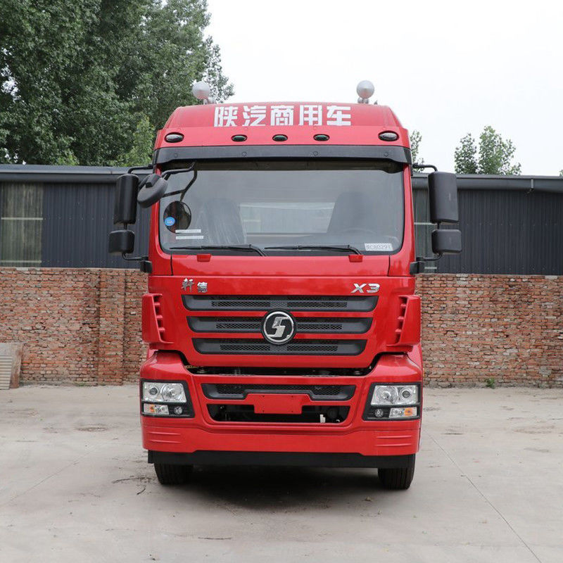 420HP 6X4 Shacman caminhão-trator de segunda mão com pneus 12R22.5 e EURO 5 padrão de emissões