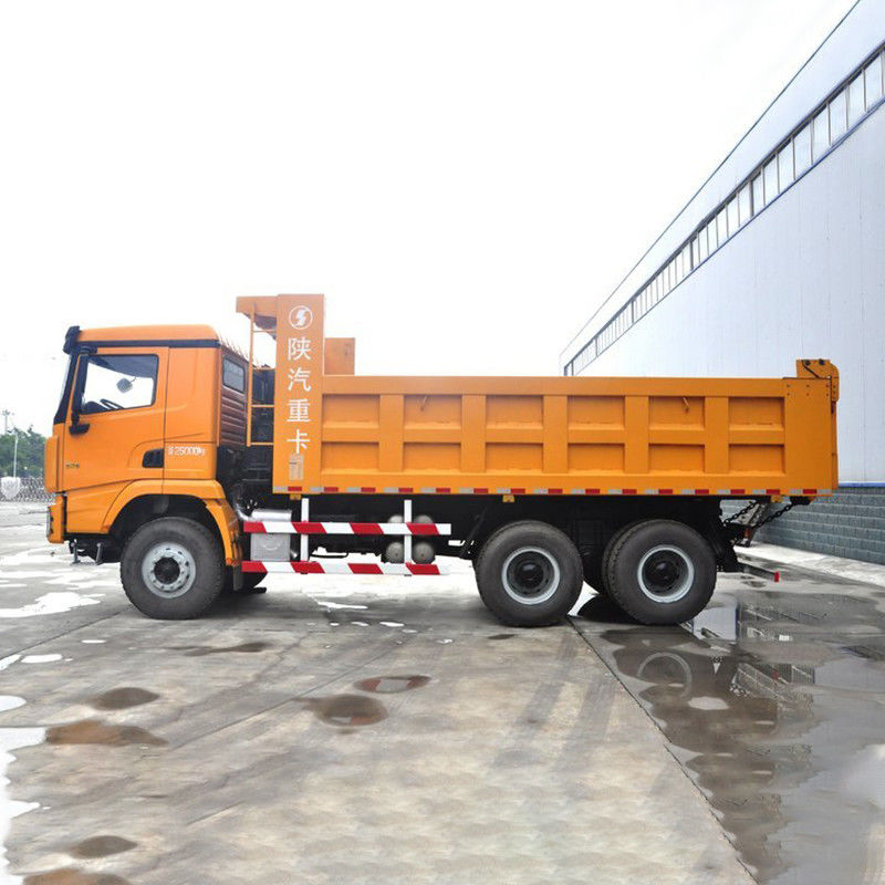 SHACMAN X3000 6x4 375hp Dump Tipper Truck com 360° câmera traseira e sistema multimídia