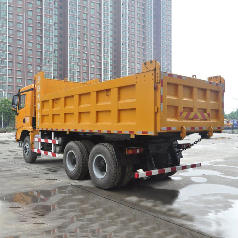 SHACMAN X3000 6x4 375hp Dump Tipper Truck com 360° câmera traseira e sistema multimídia