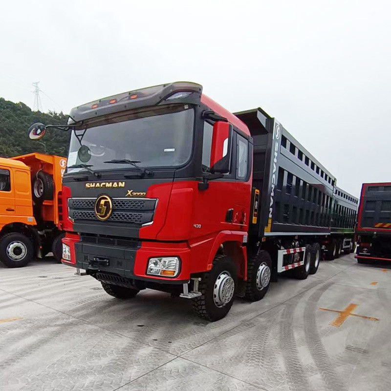 Transmissão manual Pequeno Shacman X3000 camião de descarga para transporte de minas