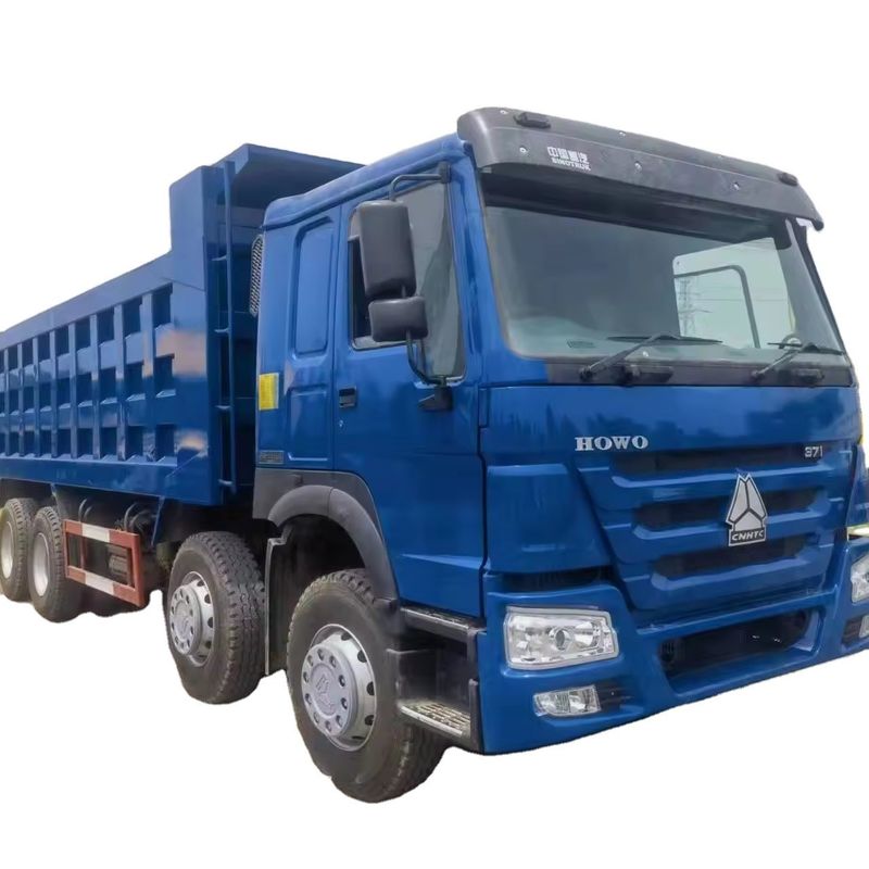 Utilizado HOWO camião de descarga 8x4 camião de descarga de 12 rodas camiões de descarga de 12 rodas para transporte de minas