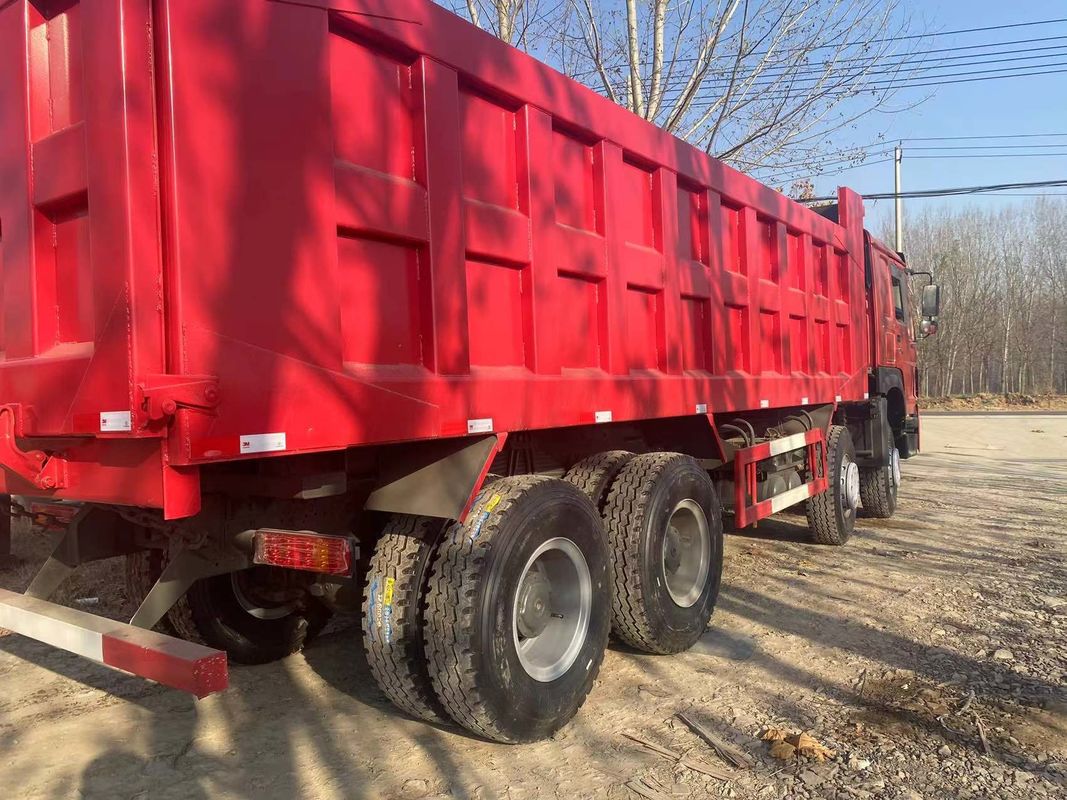Utilizado HOWO camião de descarga 8x4 camião de descarga de 12 rodas camiões de descarga de 12 rodas para transporte de minas