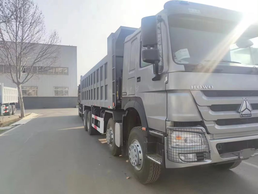 400HP Sinotruk Howo LHD 12 Rodas 8x4 camiões de despejo camiões de descarga com caixa de engrenagem manual