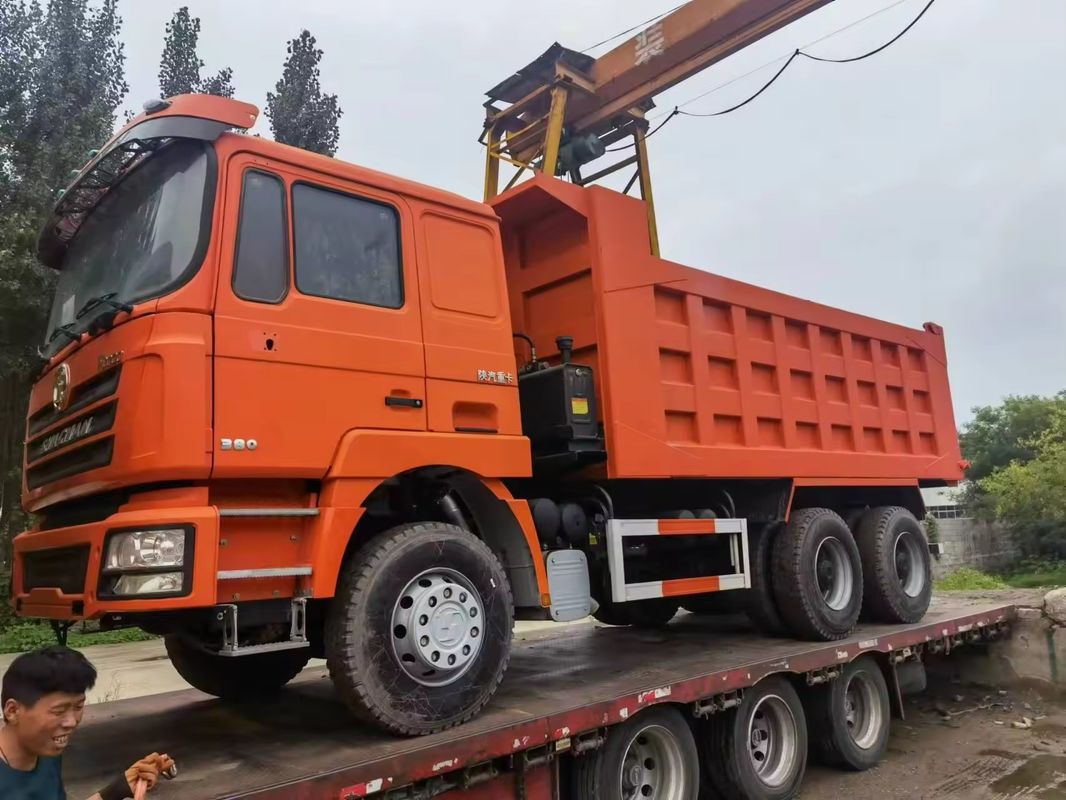 10 toneladas 6x4 10 rodas 380 hp camião pesado para transporte de lama de areia e cascalho