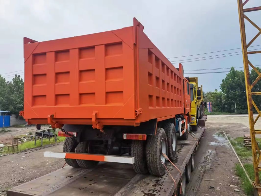 10 toneladas 6x4 10 rodas 380 hp camião pesado para transporte de lama de areia e cascalho