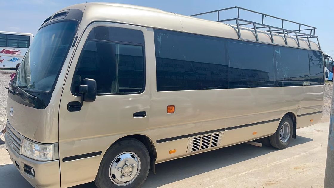30 lugares Toyota Coaster Ônibus em bom estado Capacidade de assentos LHD 30 7.00R16 Pneus 30 assentos