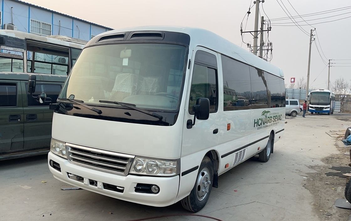 30 lugares Bom estado Diesel usado Toyota Coaster Ônibus Motor Capacidade 6-8L Diesel