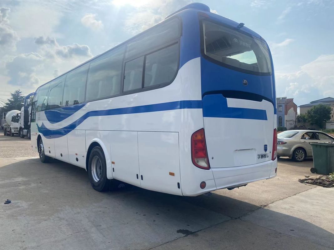 Ônibus turístico de luxo de estilo confortável 12 metros 51 lugares Ônibus de autocarro usado Yu Tong