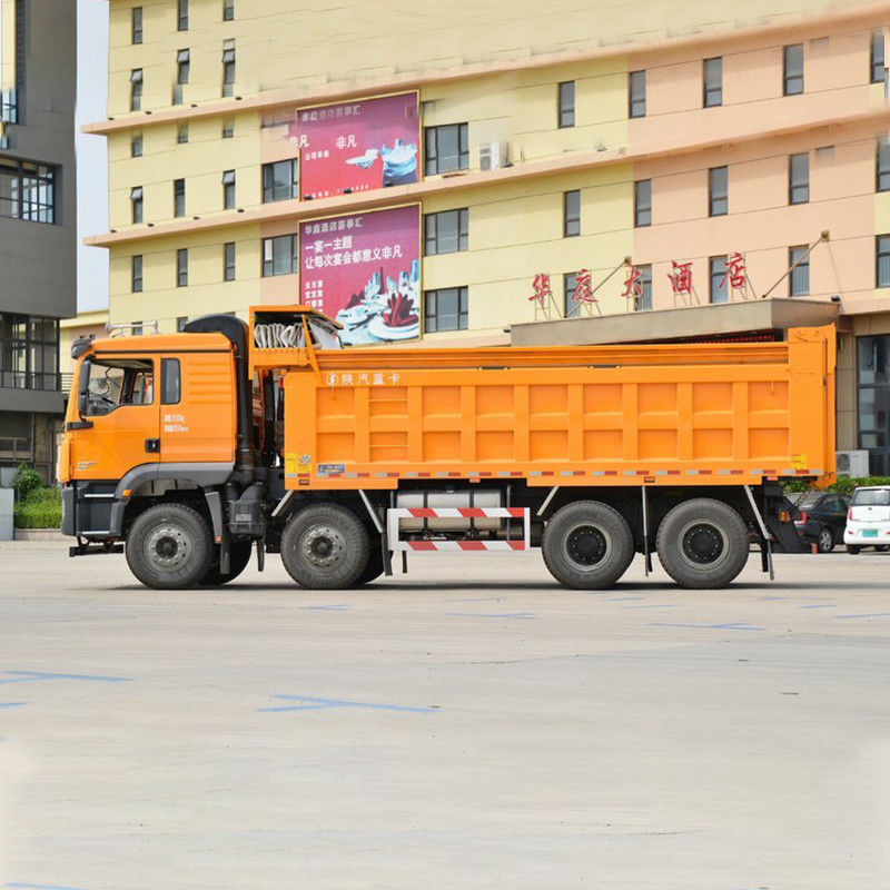 Usado 400hp 8x4 6.8m Shacman Dump Truck Potência de 351-450hp e Sem Ecrã de Toque