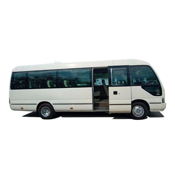 Tanque de combustível 300L Max Output 95 kw Bom estado LHD Usado 30 lugares Toyota Coaster Bus
