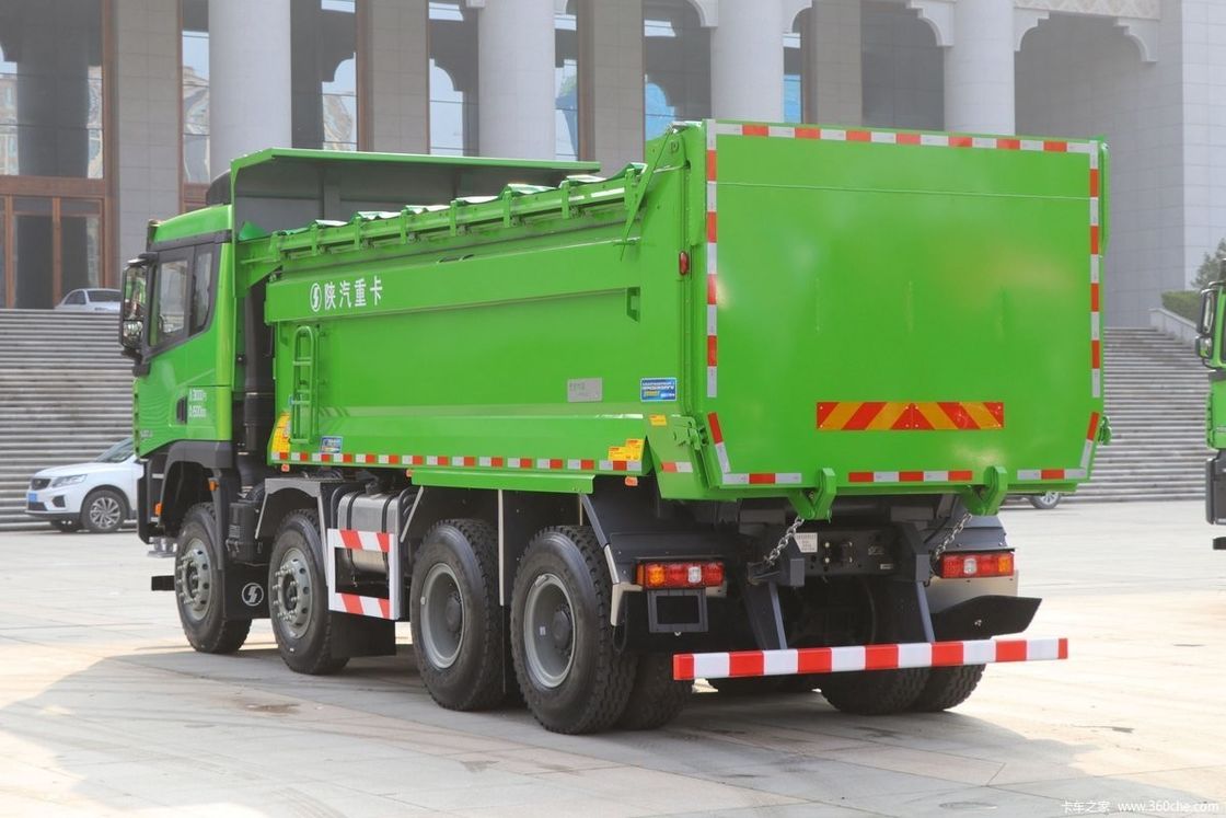 Shacman Delong X3000 Dump Truck 8*4 400 hp Usado para Construção Pesada Versão Padrão